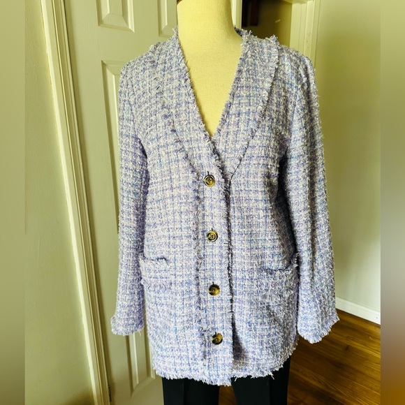 Ann Taylor Tweed Jacket, Size 8 - Picture 5 of 12